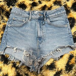 Zara jean shorts